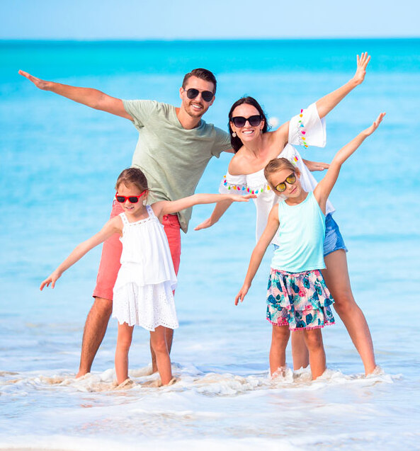 familia playa